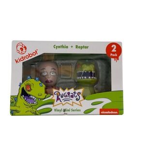 Kidrobot Rugrats Vinyl Mini Series 2-Pack Vinyl Cynthia Reptar 90s Nostalgia